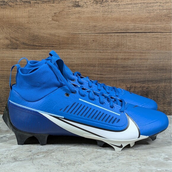 Nike Vapor Edge Pro 360 2 Men\'s 12 Game Royal White Football Cleats DA5456-414 main image 7